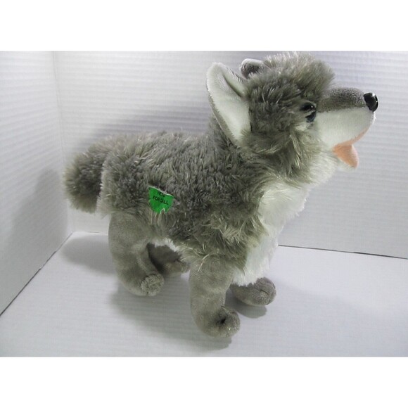 Wildlife Artists Critter Callers Wolf 11" Plush Stuffed Animal Toy Works w/Tags - Picture 9 of 10